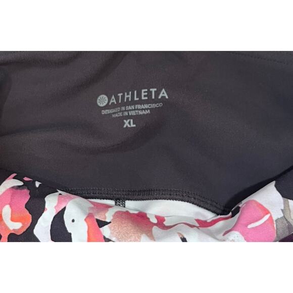 ATHLETA | Elation Blossom Floral Leggings 7/8 Length XL - Picture 6 of 10